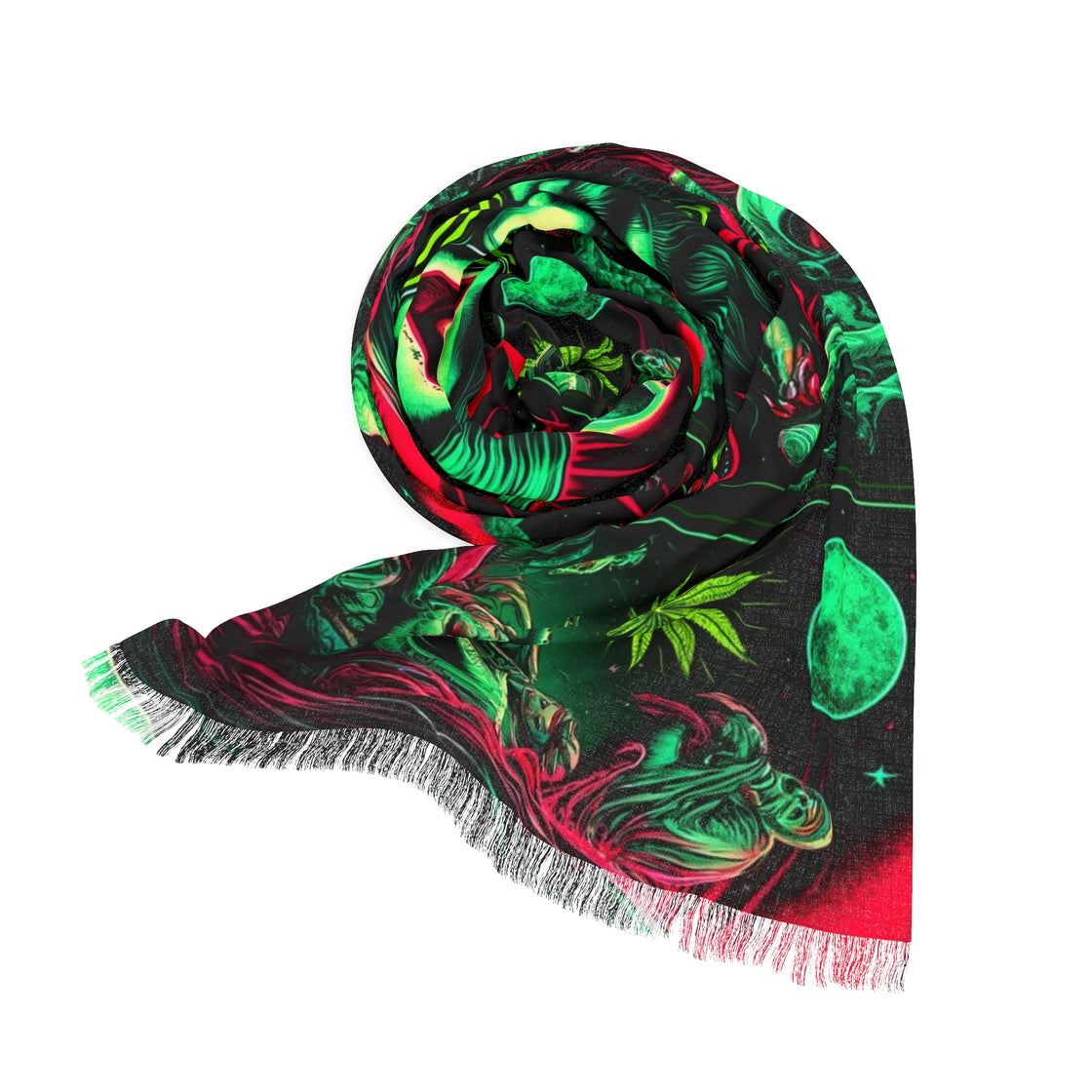 All Seeing Pashmina Lightweight Scarf Rave Pashmina - EDMCLOTHINGSTORE