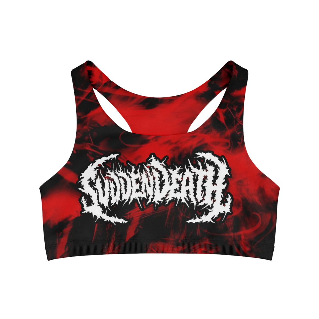 Svdden Death Crop Top Jersey Sports Bra - EDMCLOTHINGSTORE