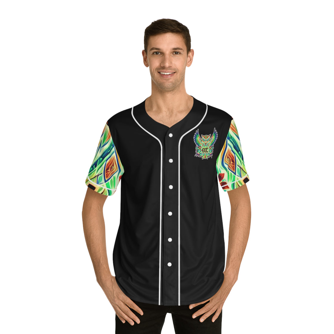 Retro EDC Orlando Jersey (OWL) Rave Jersey Top Seller 2 - EDMCLOTHINGSTORE