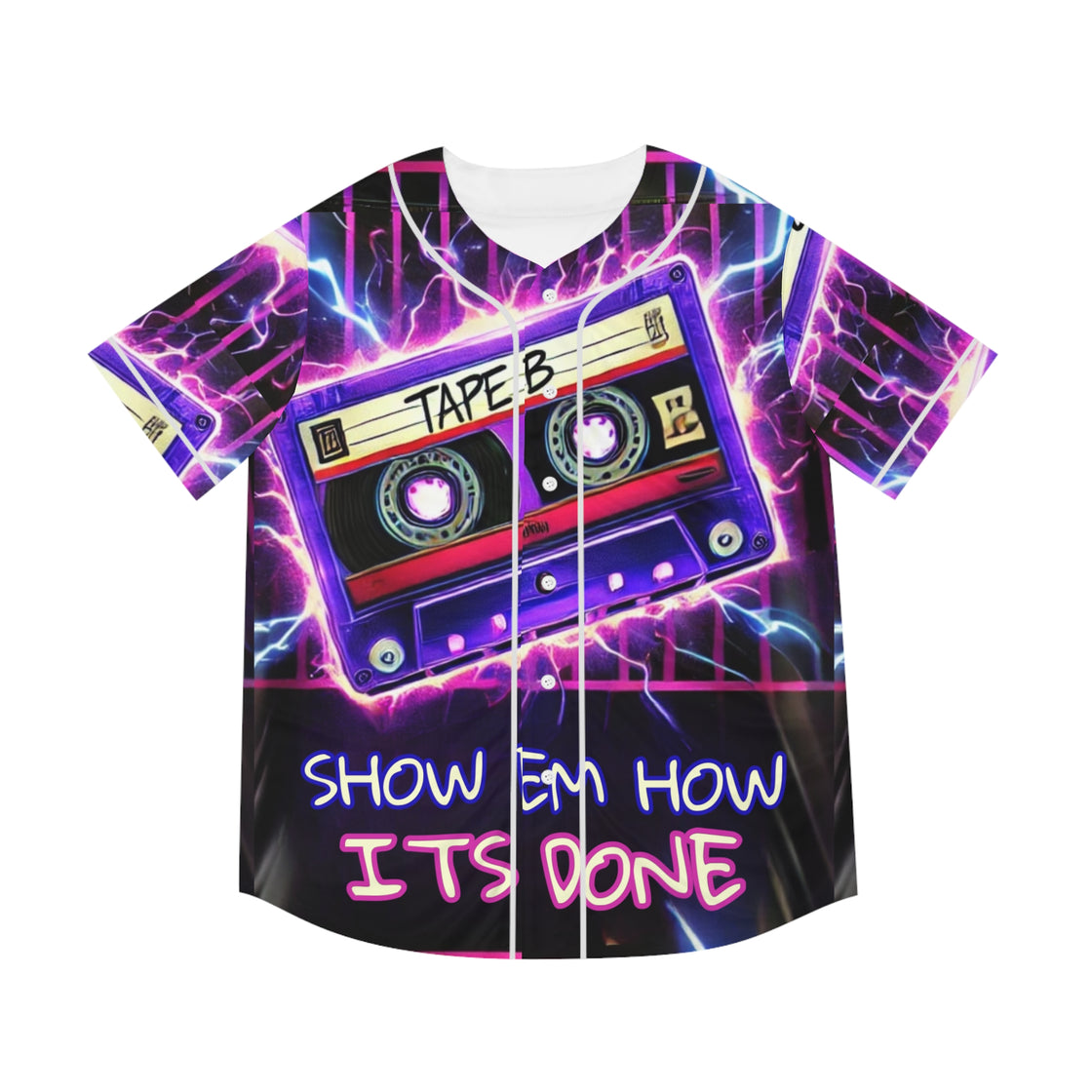Tape B Jersey (Show Em How It’s Done) Rave Jersey Edm Jersey - EDMCLOTHINGSTORE