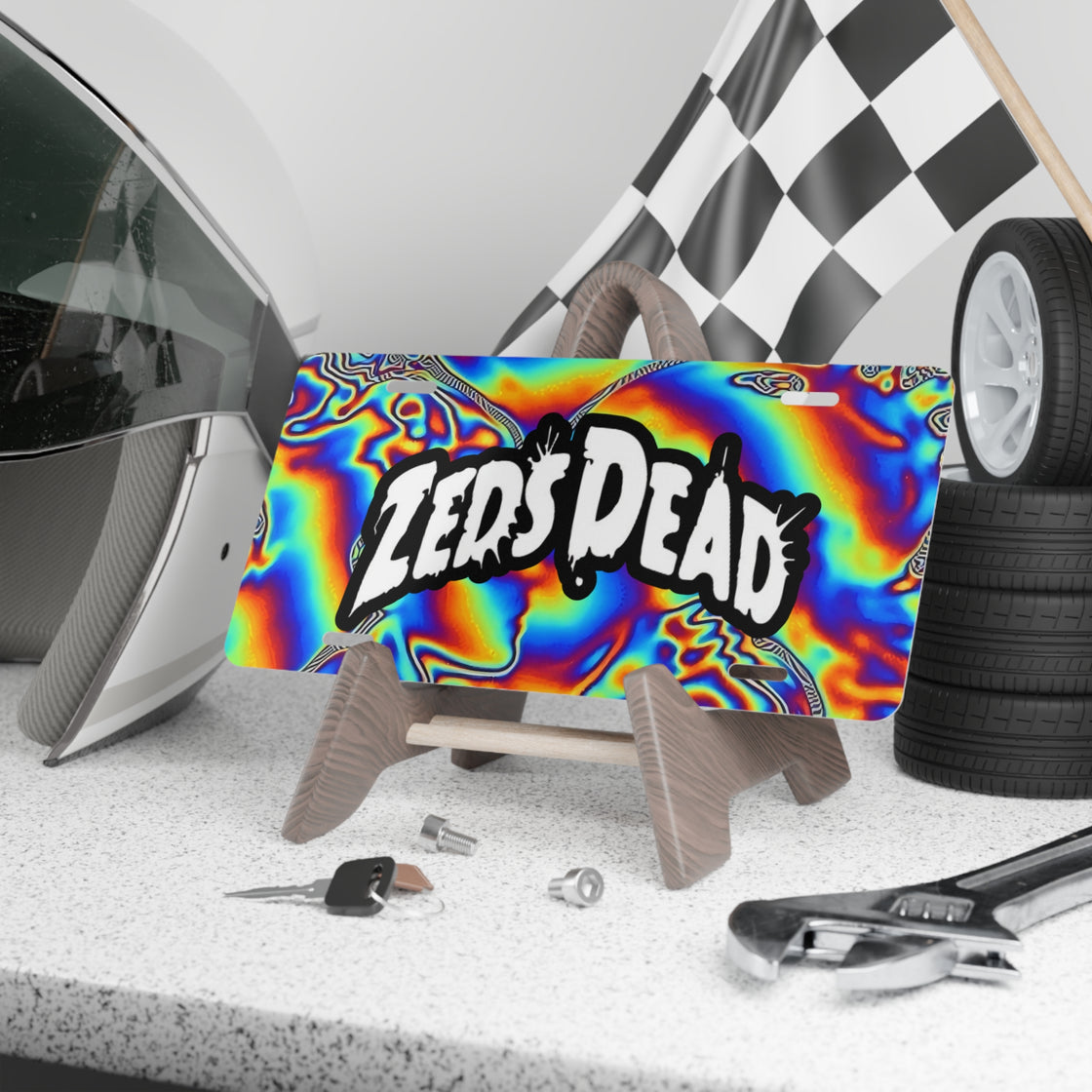 Zeds Dead Car Plate - EDMCLOTHINGSTORE