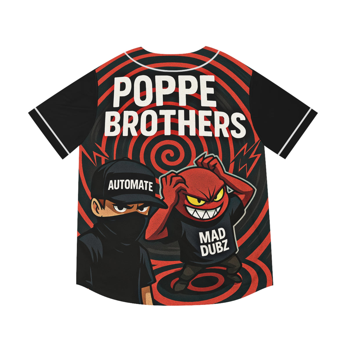 Mad Dubz x Automate Jersey Poppe Brother Riddim Jersey