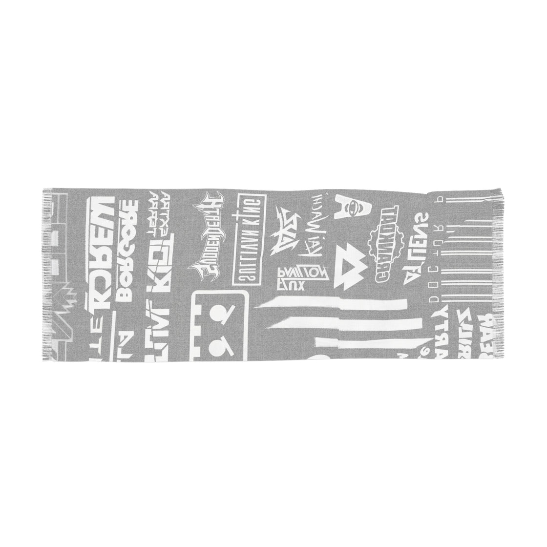 Svdden Death Jessica Layz Flux Pavilion Atliens Sullivan King Skrillex Pashmina Lightweight Scarf Rave Pashmina - EDMCLOTHINGSTORE