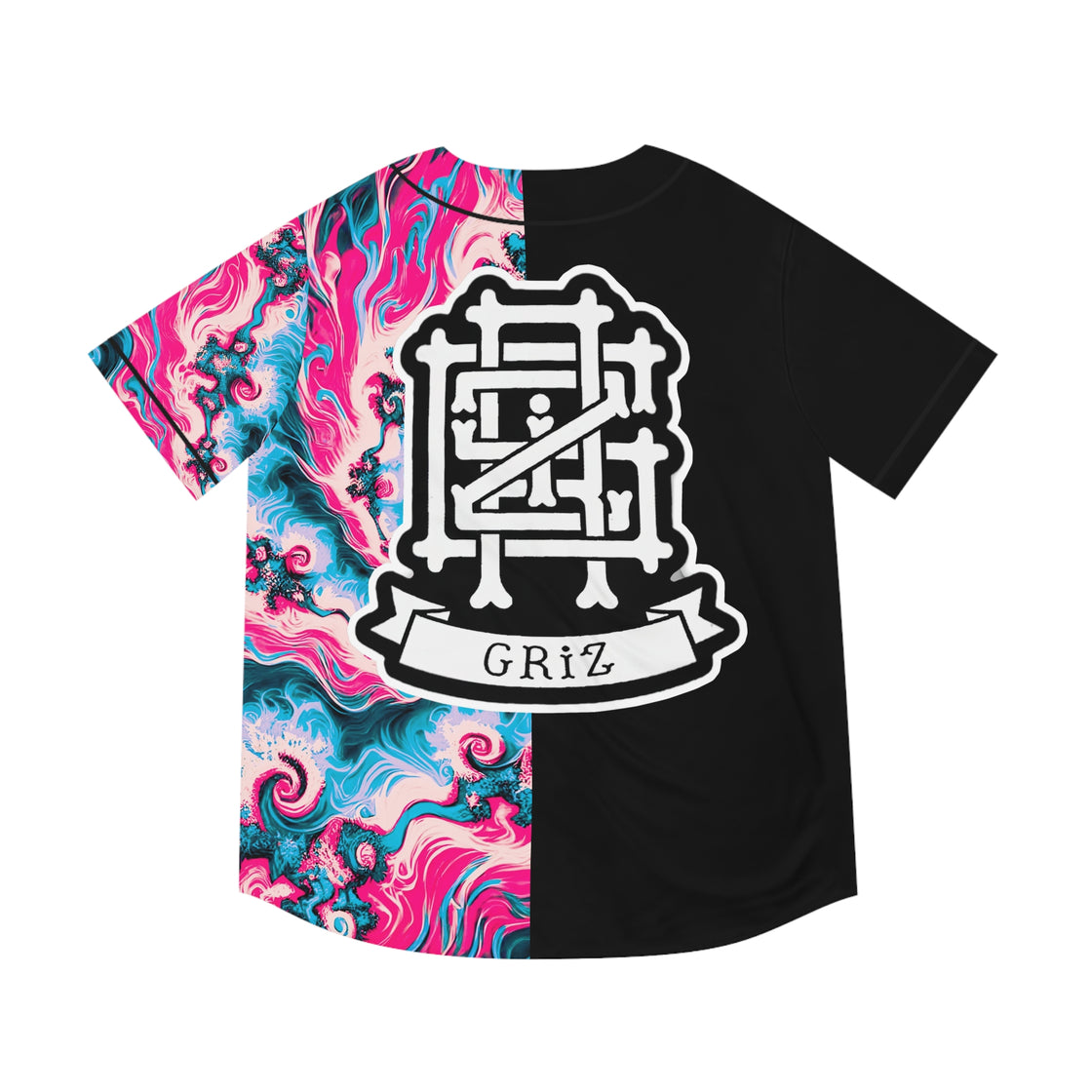 Griz Tye Dye Jersey (Split Personality) - EDMCLOTHINGSTORE