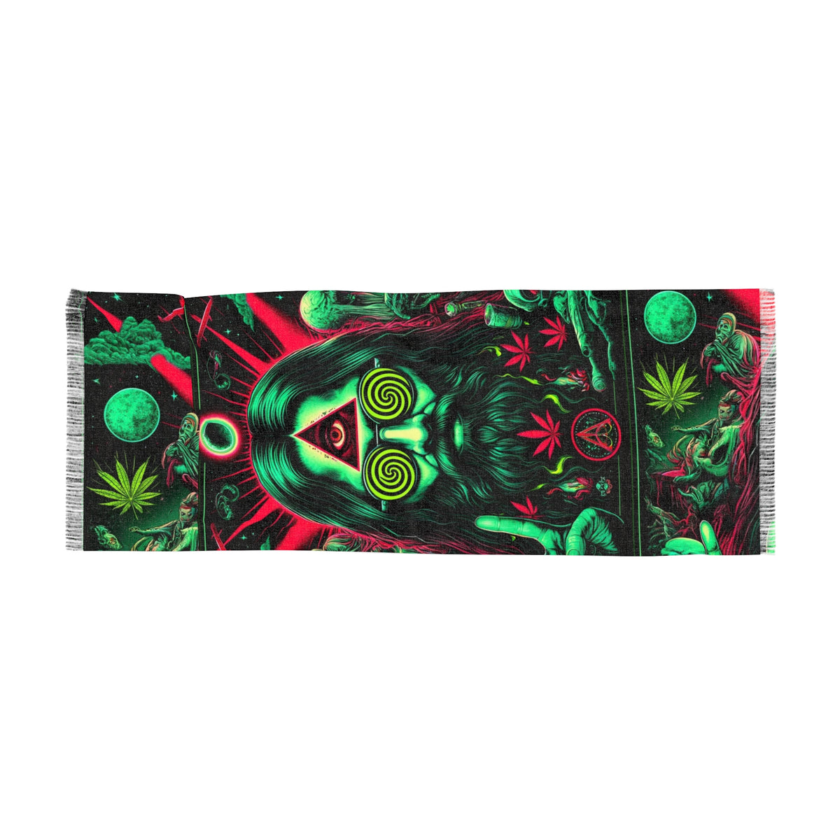 All Seeing Pashmina Lightweight Scarf Rave Pashmina