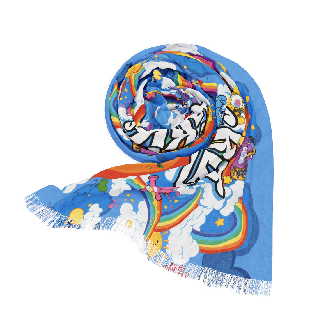 Griz Edm Lightweight Pashmina Lightweight Scarf - EDMCLOTHINGSTORE