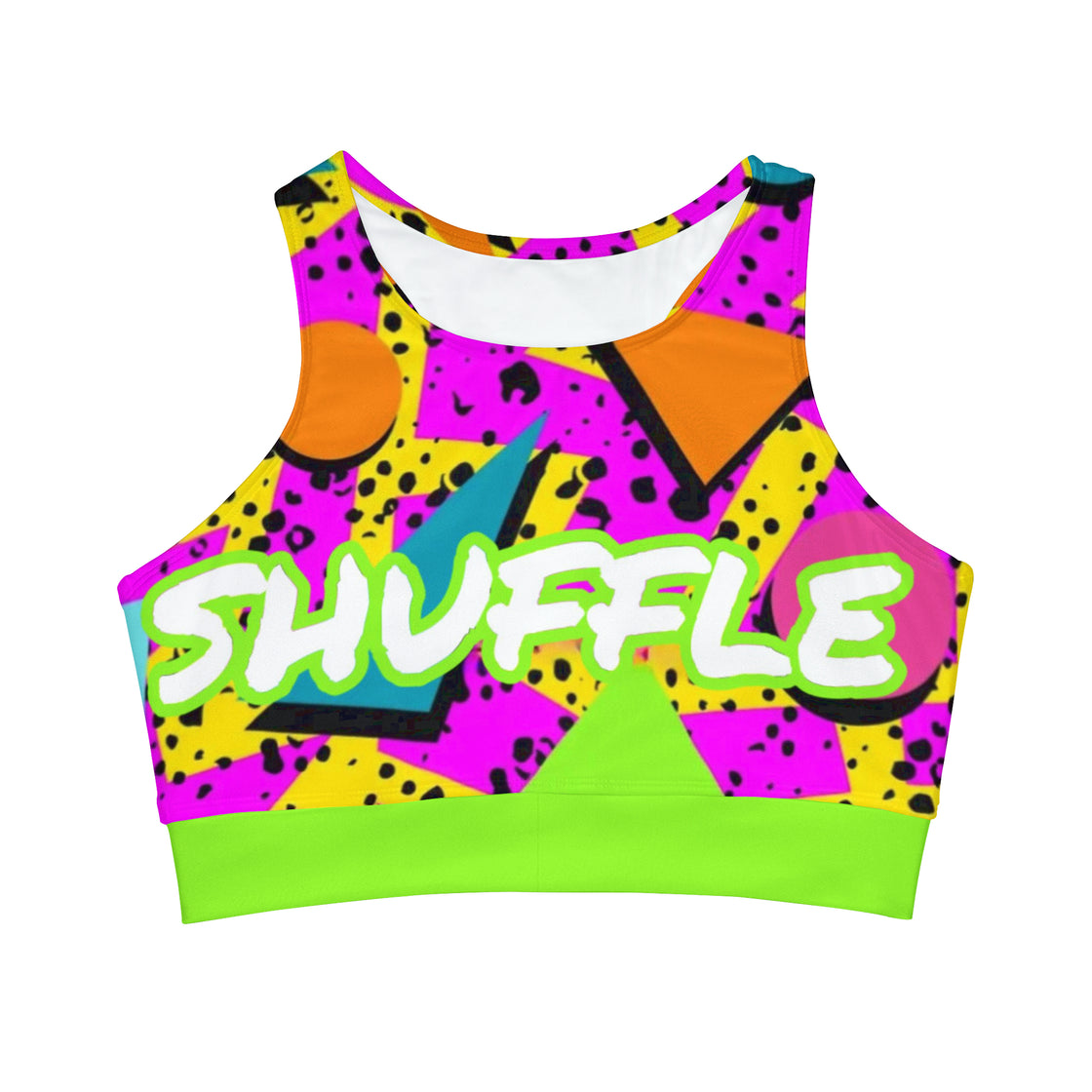 Shuffle Crop Top Jersey - EDMCLOTHINGSTORE