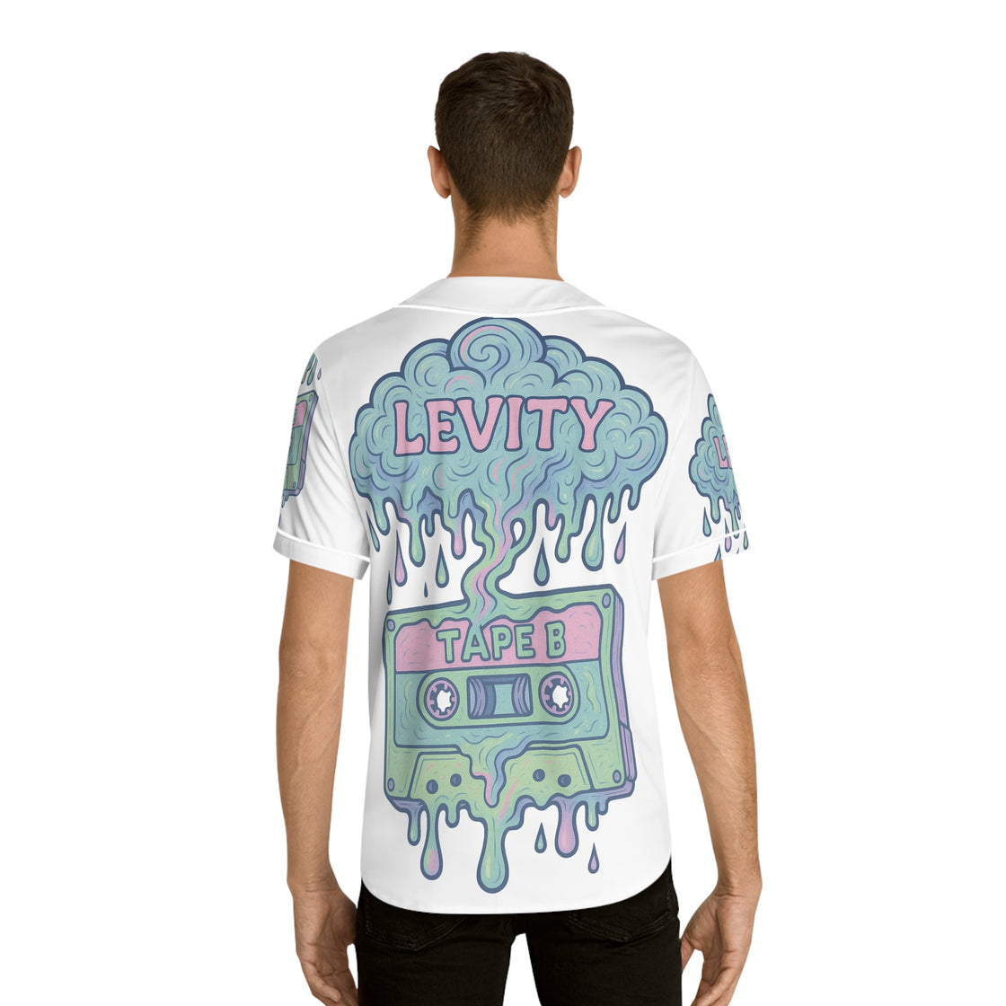 Limited Levity Tape B Jersey EDM Rave Jersey Colorful Festival Jersey – Limited Edition