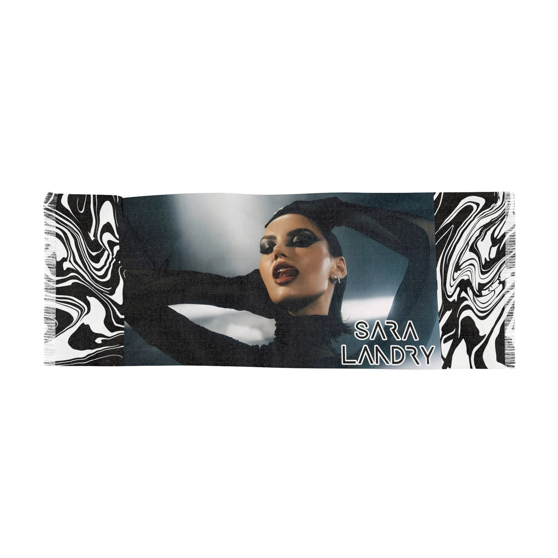 Sarah Landry Pashmina Merch Lightweight Scarf - EDMCLOTHINGSTORE