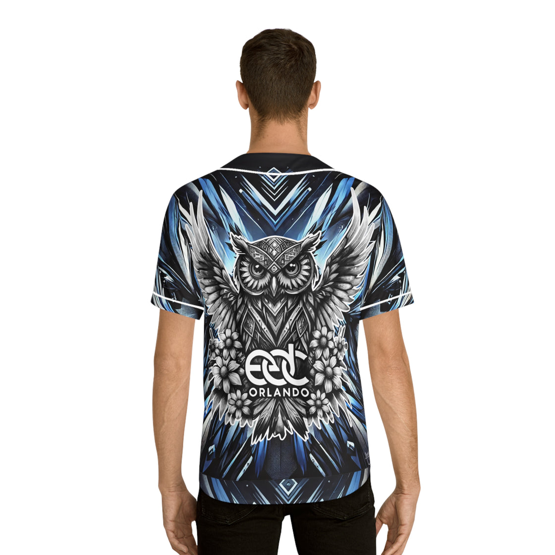 EDC Orlando Jersey (OWL) Blue Rave Jersey Top Seller 2 - EDMCLOTHINGSTORE