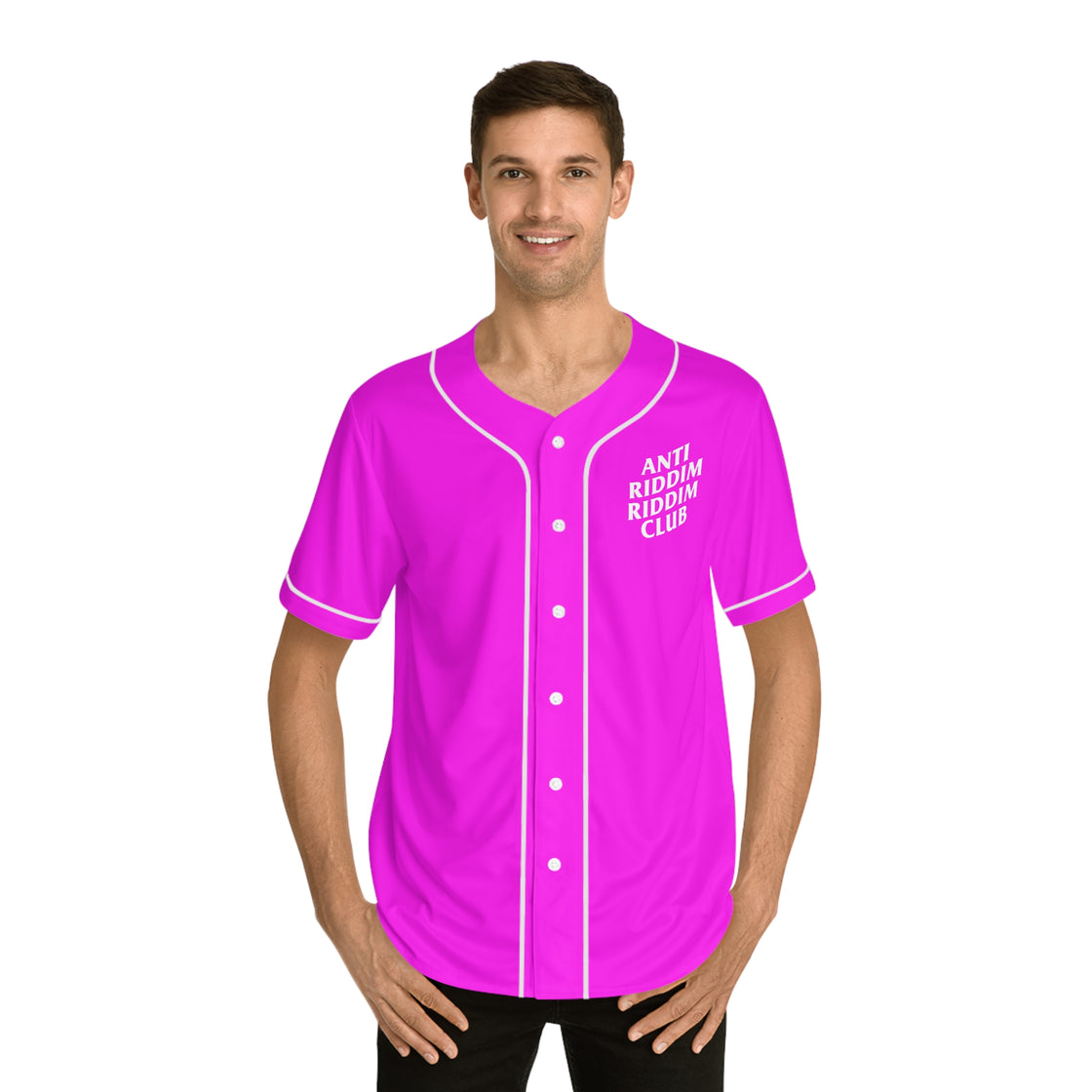 Anti Riddim Riddim Club Jersey (PINK) - EDMCLOTHINGSTORE
