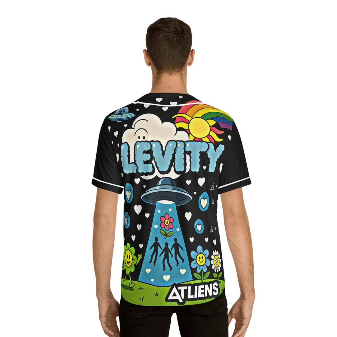 Limited Levity Atliens Jersey EDM Rave Jersey Colorful Festival Jersey – Limited Edition