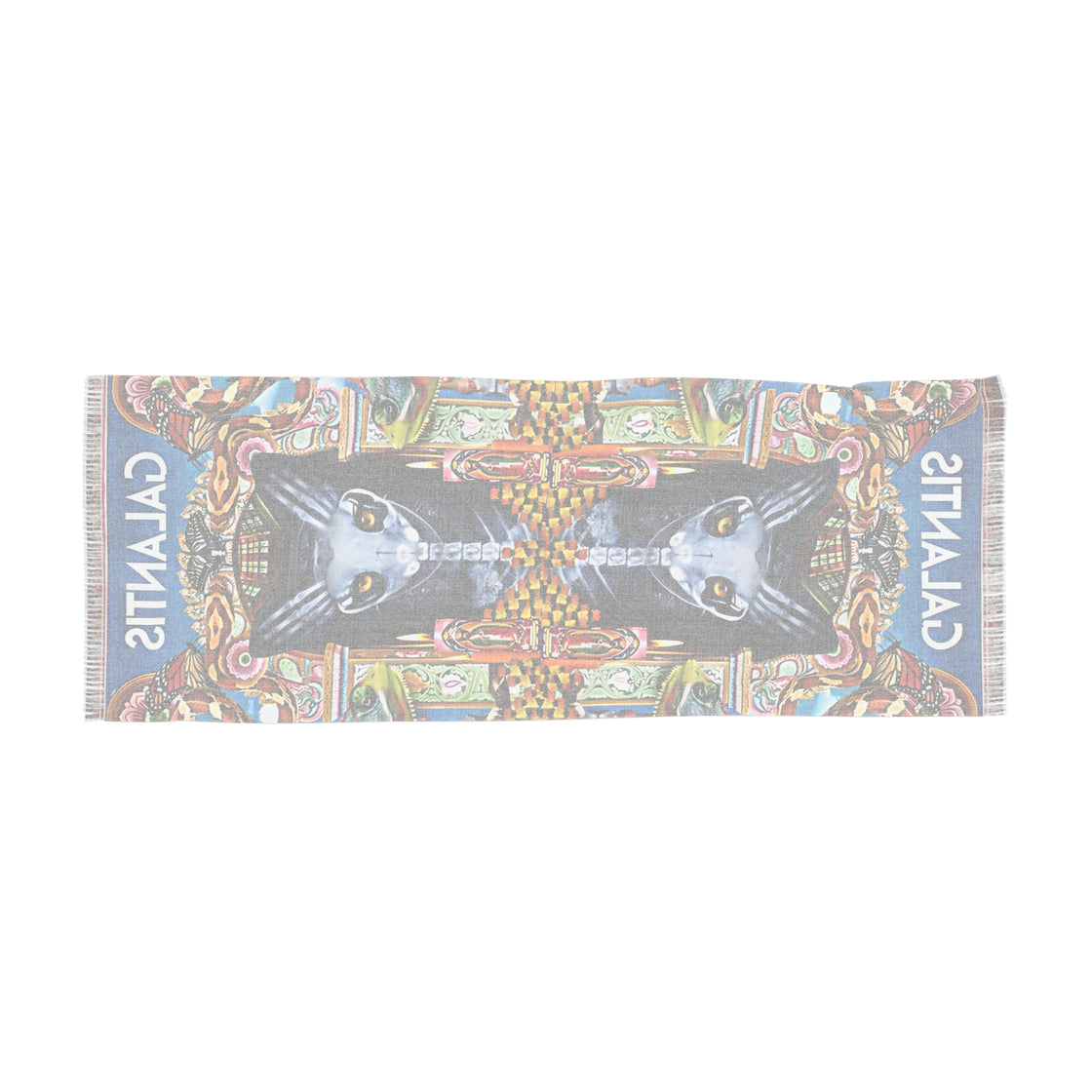 EDM Festival Lightweight Pashmina Scarf - Galantis Church Rave Design - EDMCLOTHINGSTORE