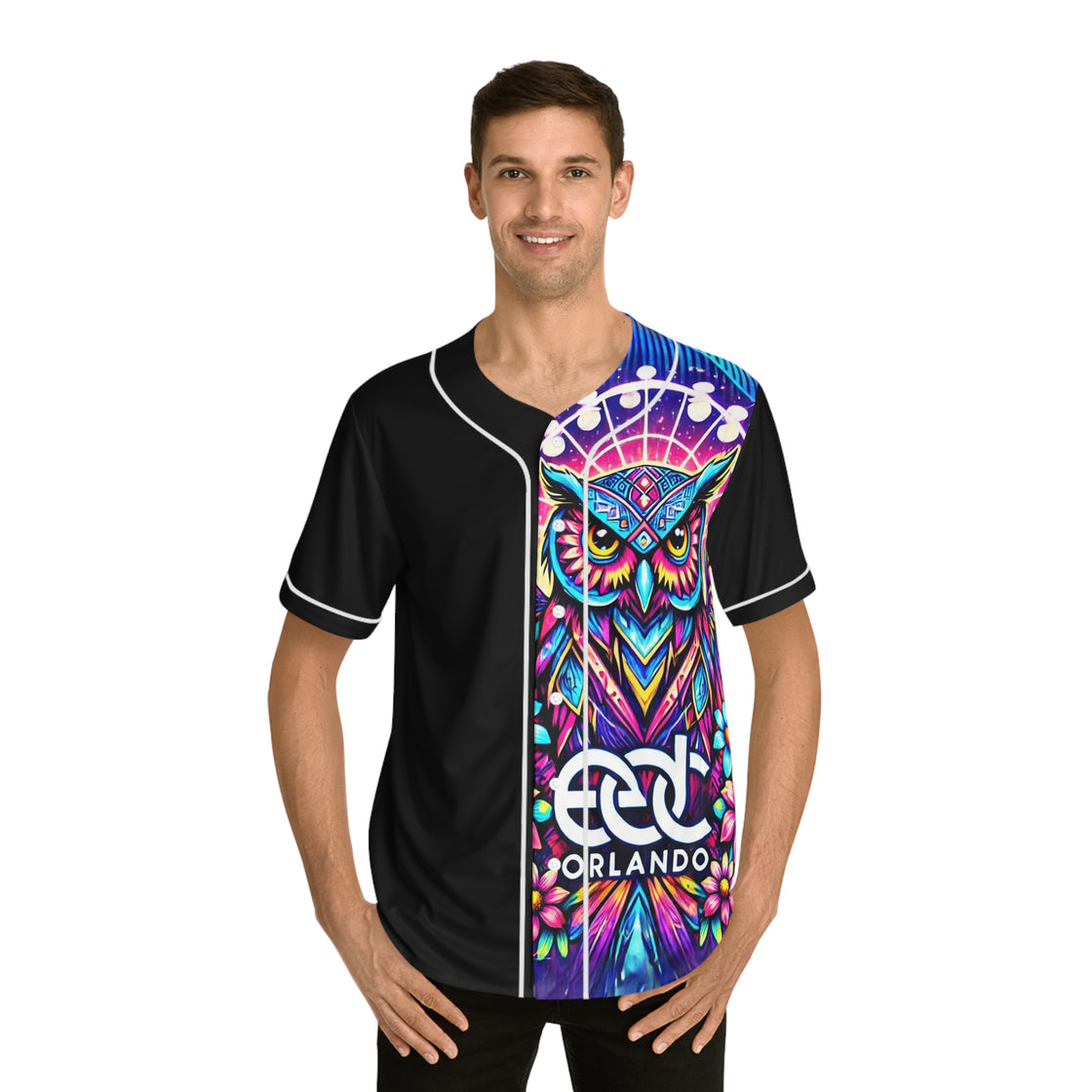 EDC Orlando Jersey (OWL) Rave Jersey Top Seller - EDMCLOTHINGSTORE
