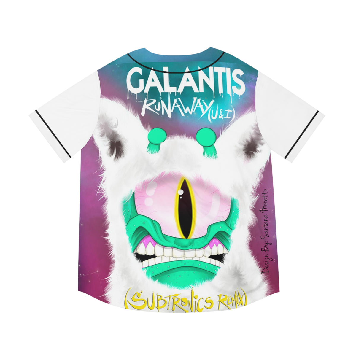 Subtronics Galantis Jersey Subtronics Runaway Jersey EDC Lost Lands Merch Rave Jersey - EDMCLOTHINGSTORE