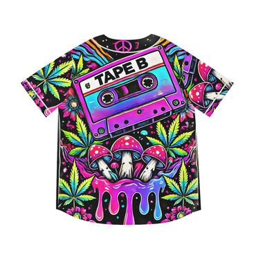 Tape B Jersey (Trippy) Edm Jersey Rave Jersey - EDMCLOTHINGSTORE