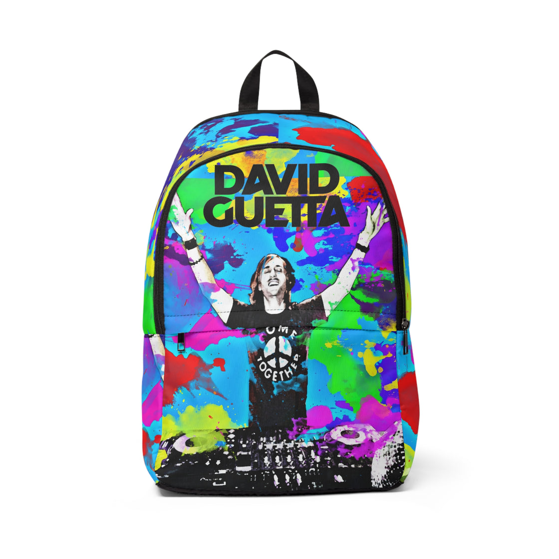 David Guetta Backpack Edm Rave Bag