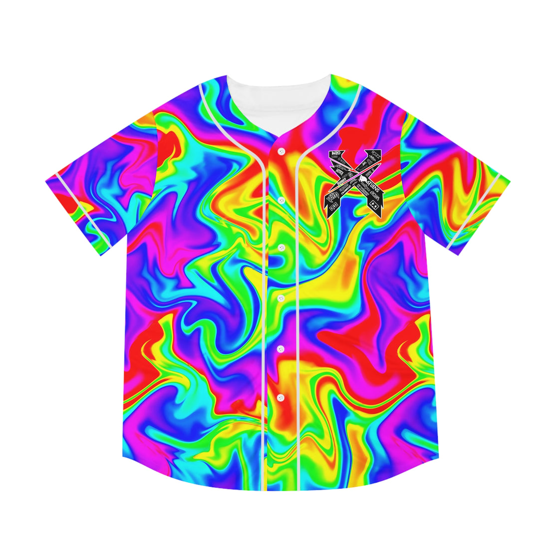 Colorful Lost Lands Artist Jersey 2025 Excision, SVDDEN Death, Sullivan King, Illenium, Rezz, Slander, Kompany, Crankdat, Wooli, Tape B, Hedex, Mersiv, ATLiens, Boogie T, Cyclops, Jessica Audiffred, Vampa, Sippy, Layz