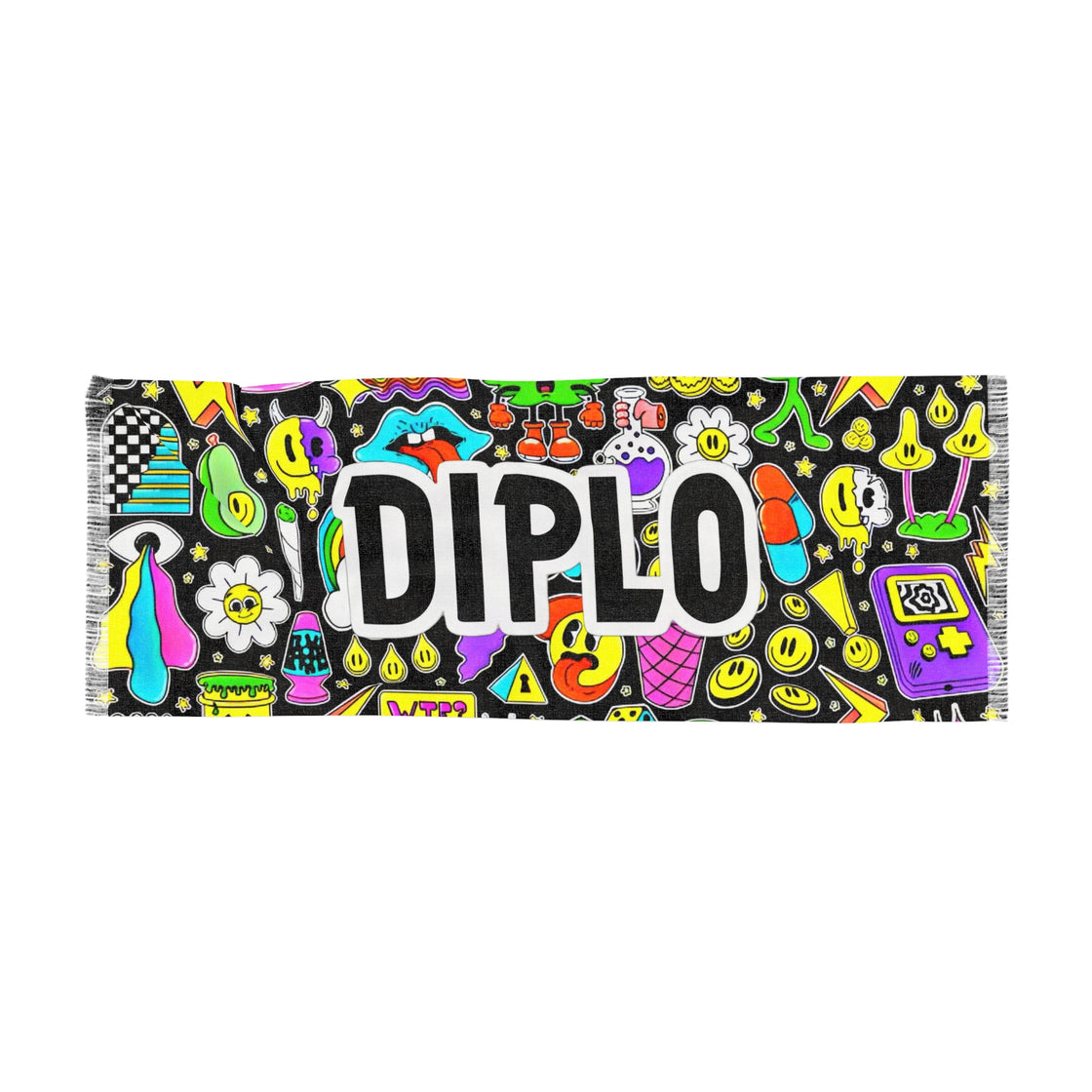 Diplo LSD Pashmina Lightweight Scarf - EDMCLOTHINGSTORE