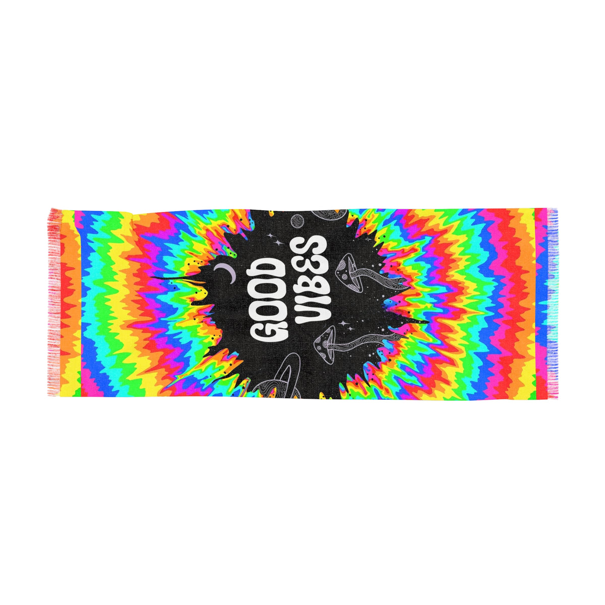 Good Vibes Pashminia Lightweight Scarf - EDMCLOTHINGSTORE