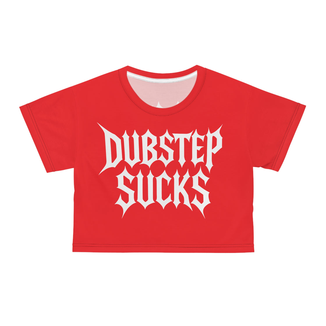 Dubstep Sucks Crop Top Rave Crop Top Festival Crop Top