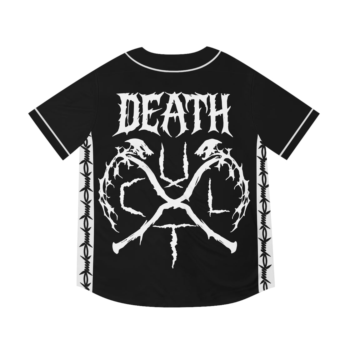 Svdden Death Death Clvt Jersey – Dark Bass Music Rave Gear (Black)