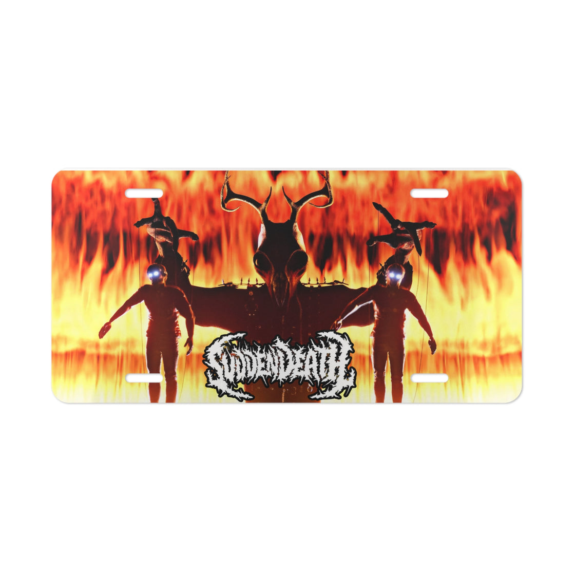 Svdden Death Car Plate - EDMCLOTHINGSTORE
