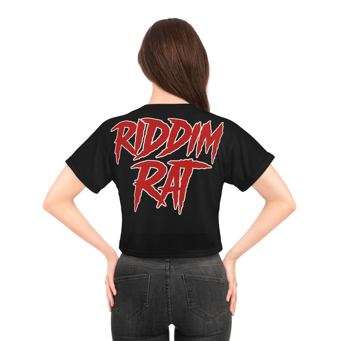 Riddim Rat Crop Top Rave Crop Top Festival Crop Top