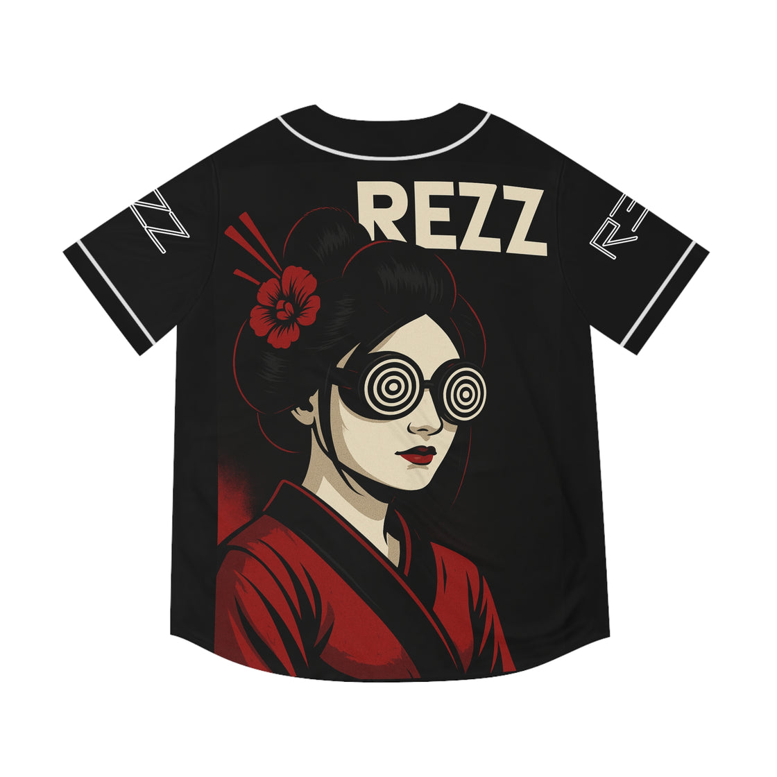 Rezz Jersey Japanese Geisha Art Jersey