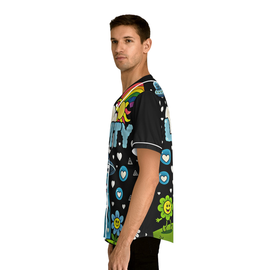 Limited Levity Atliens Jersey EDM Rave Jersey Colorful Festival Jersey – Limited Edition