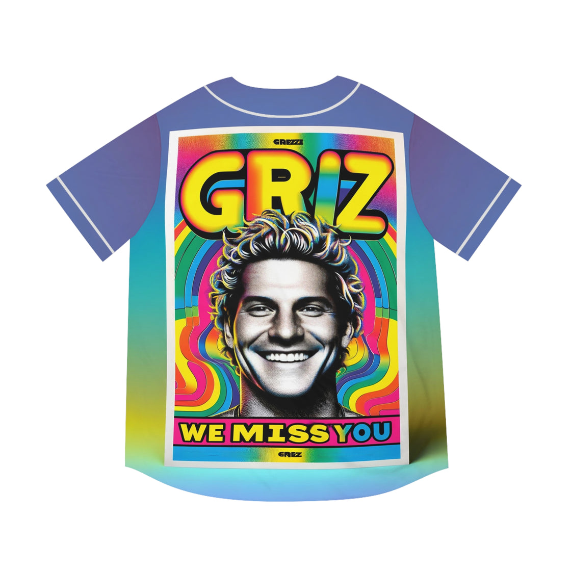 Griz EDM Rave Jersey (WE MISS YOU) - EDMCLOTHINGSTORE
