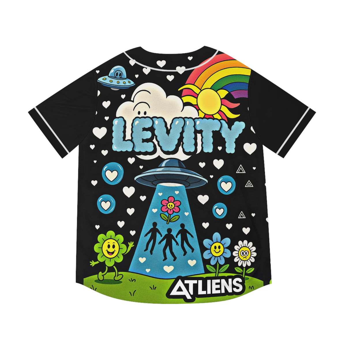 Limited Levity Atliens Jersey EDM Rave Jersey Colorful Festival Jersey – Limited Edition