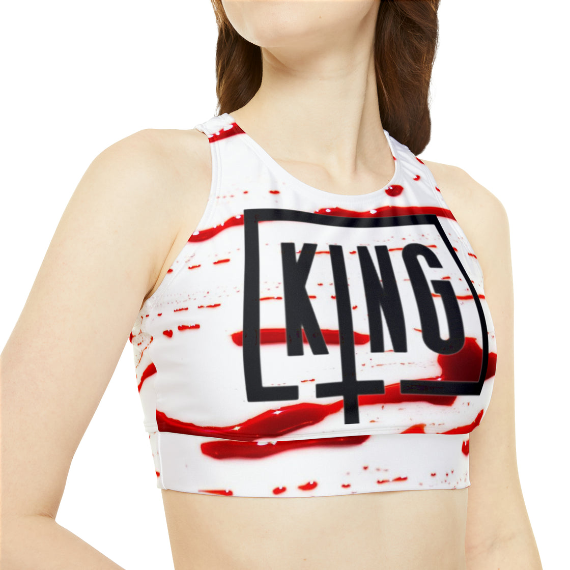 Sully Crop Top Jersey Bikini Top - EDMCLOTHINGSTORE