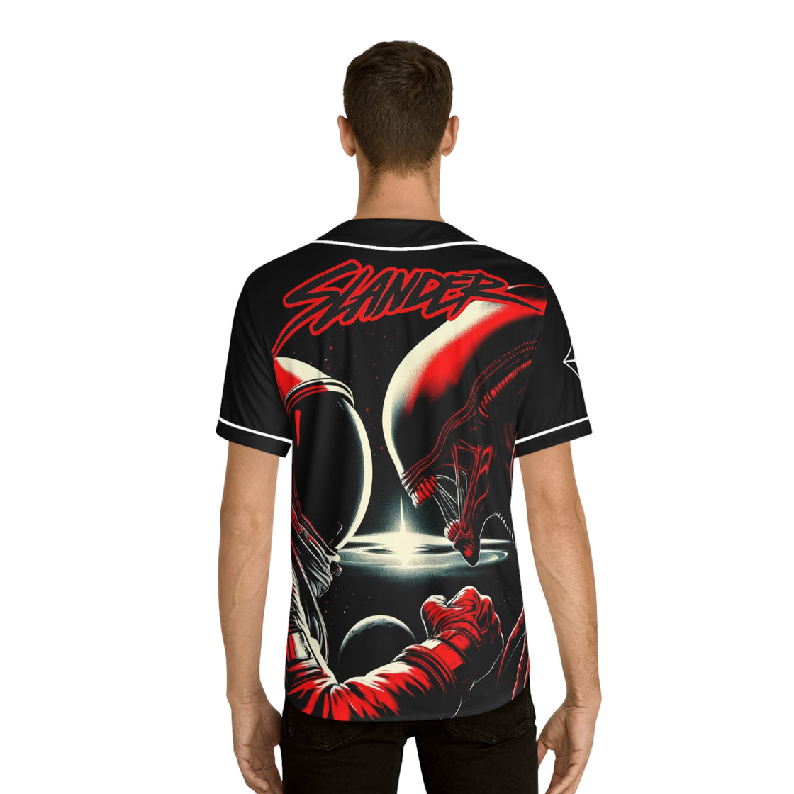 Slander EDM Rave Jersey (Astronaut Vs Alien) - EDMCLOTHINGSTORE