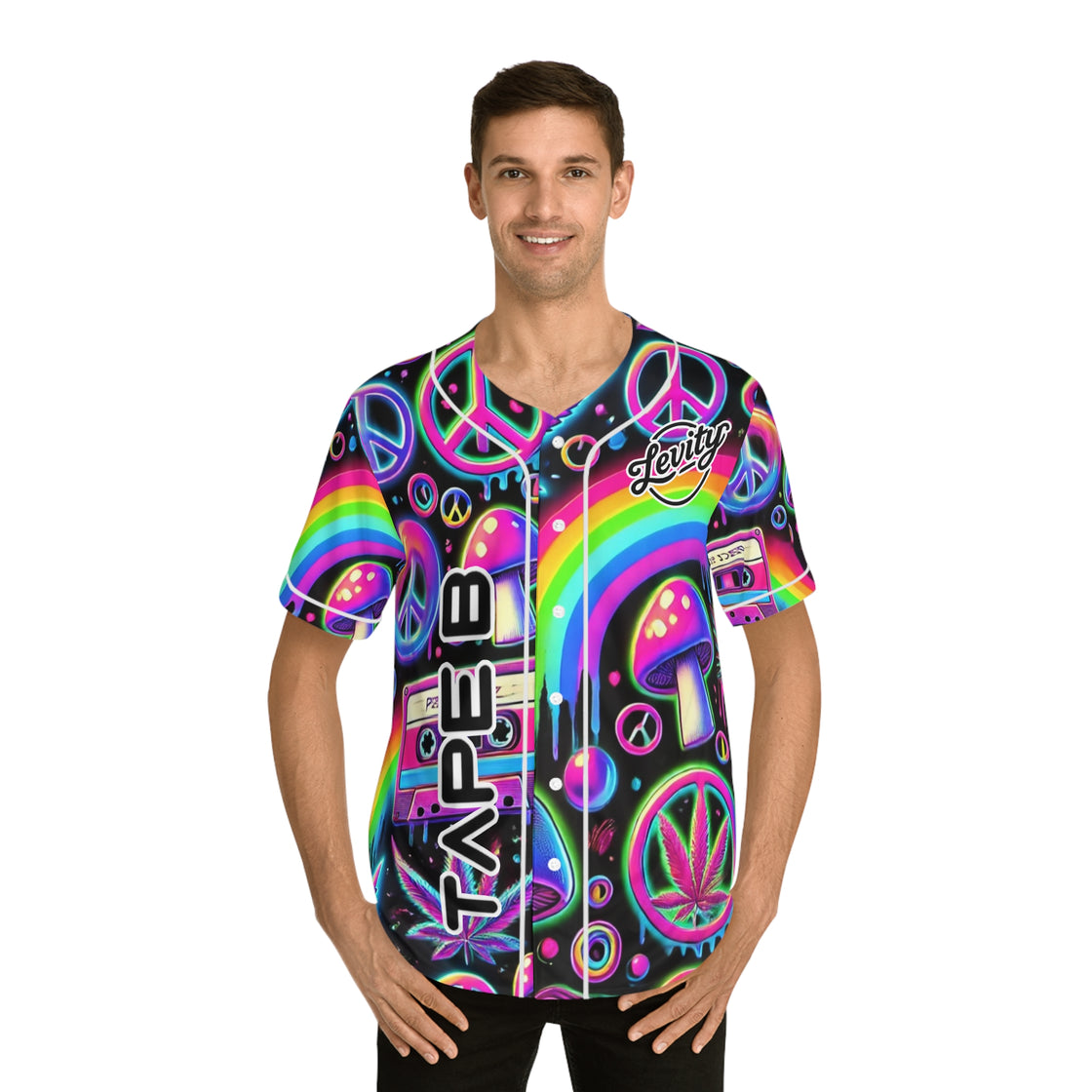 Tape B x Levity Jersey (FUN VIBES) Edm Jersey Rave Jersey 2 - EDMCLOTHINGSTORE