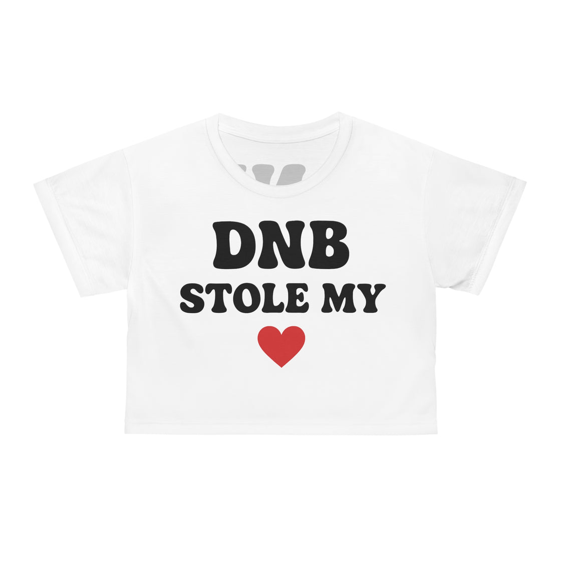 DNB Stole My Heart Crop Top Rave Crop Top Festival Crop Top