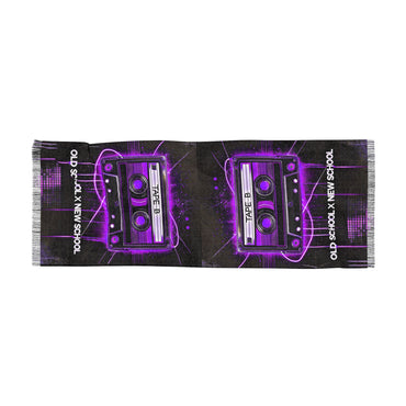 Tape B Pashmina EDM Pashmina Rave Pashmina Lost Lands Pashmina Lightweight Scarf - EDMCLOTHINGSTORE