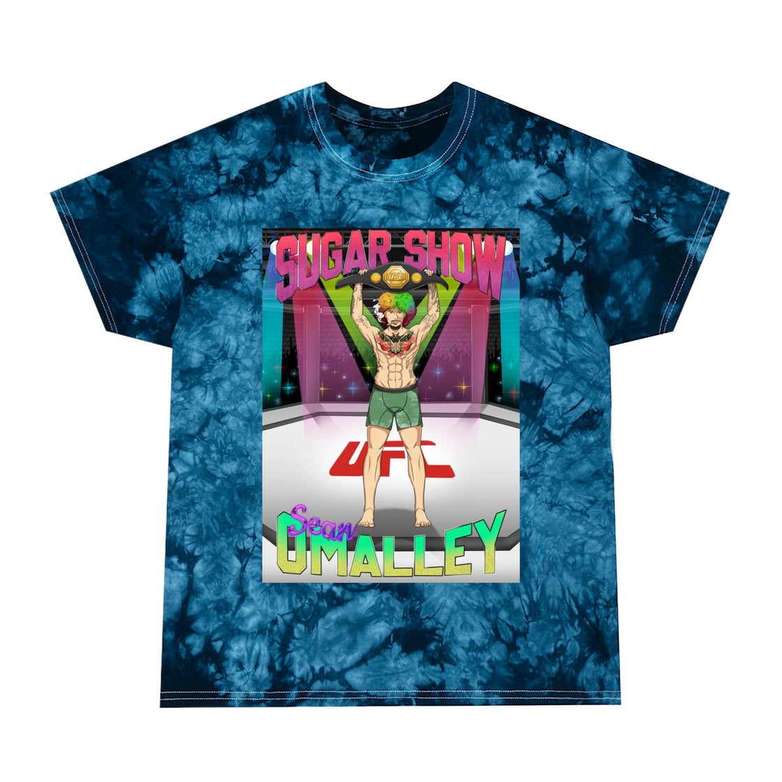 Tie-Dye Tee, Crystal - EDMCLOTHINGSTORE