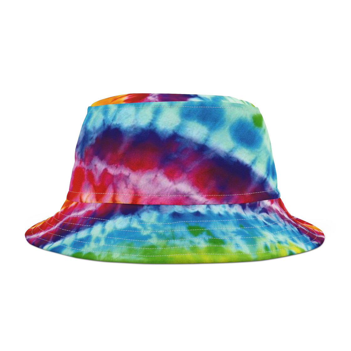 Psychedelic Bucket Hat - Vibrant EDM Festival Gear - EDMCLOTHINGSTORE