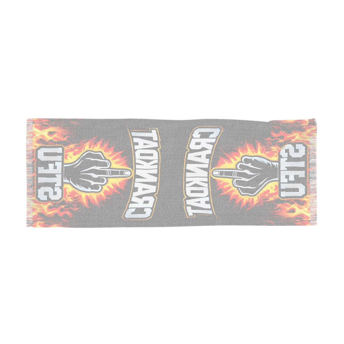Crankdat STFU Pashmina Lightweight Scarf - EDMCLOTHINGSTORE