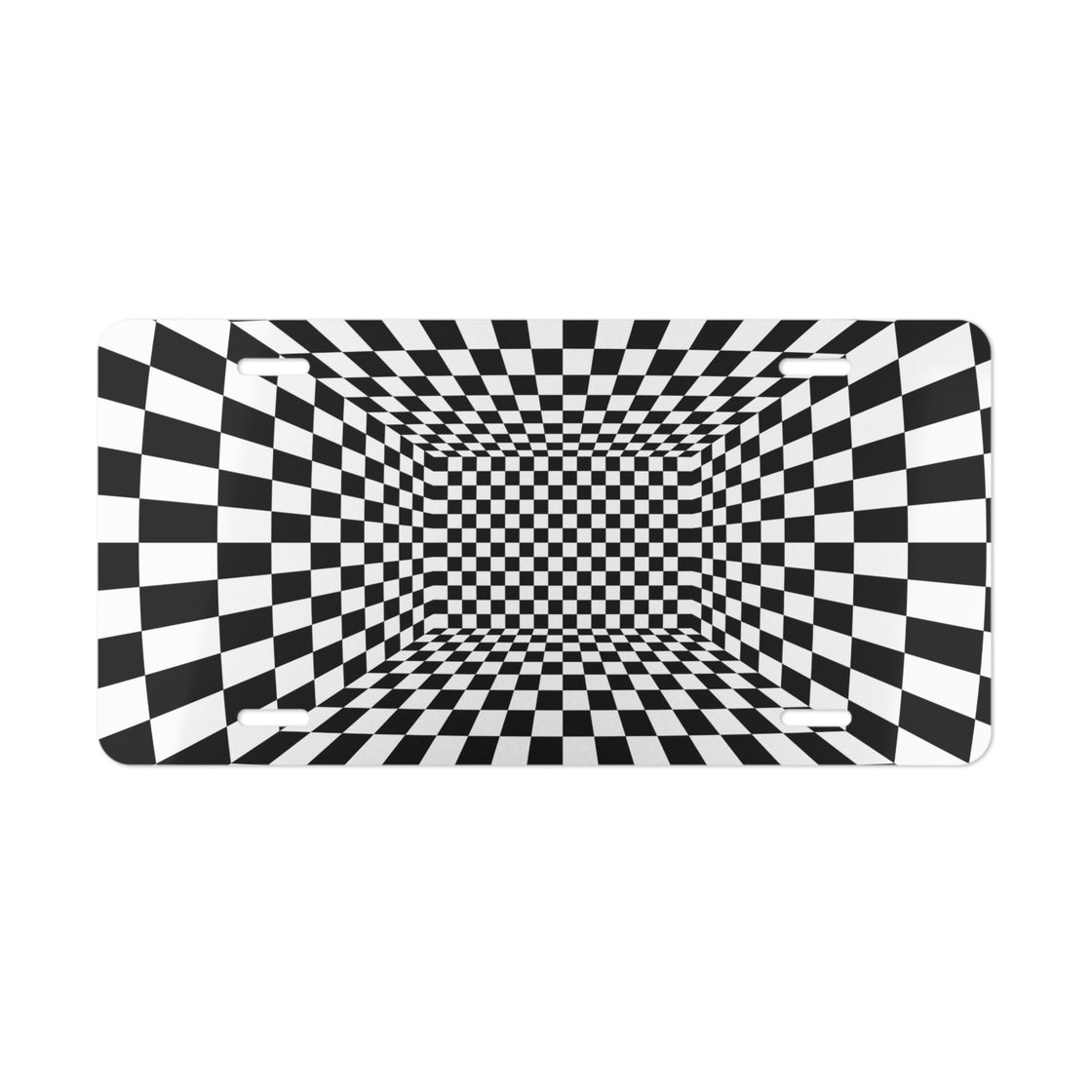 Psychedelic Car Plate - EDMCLOTHINGSTORE