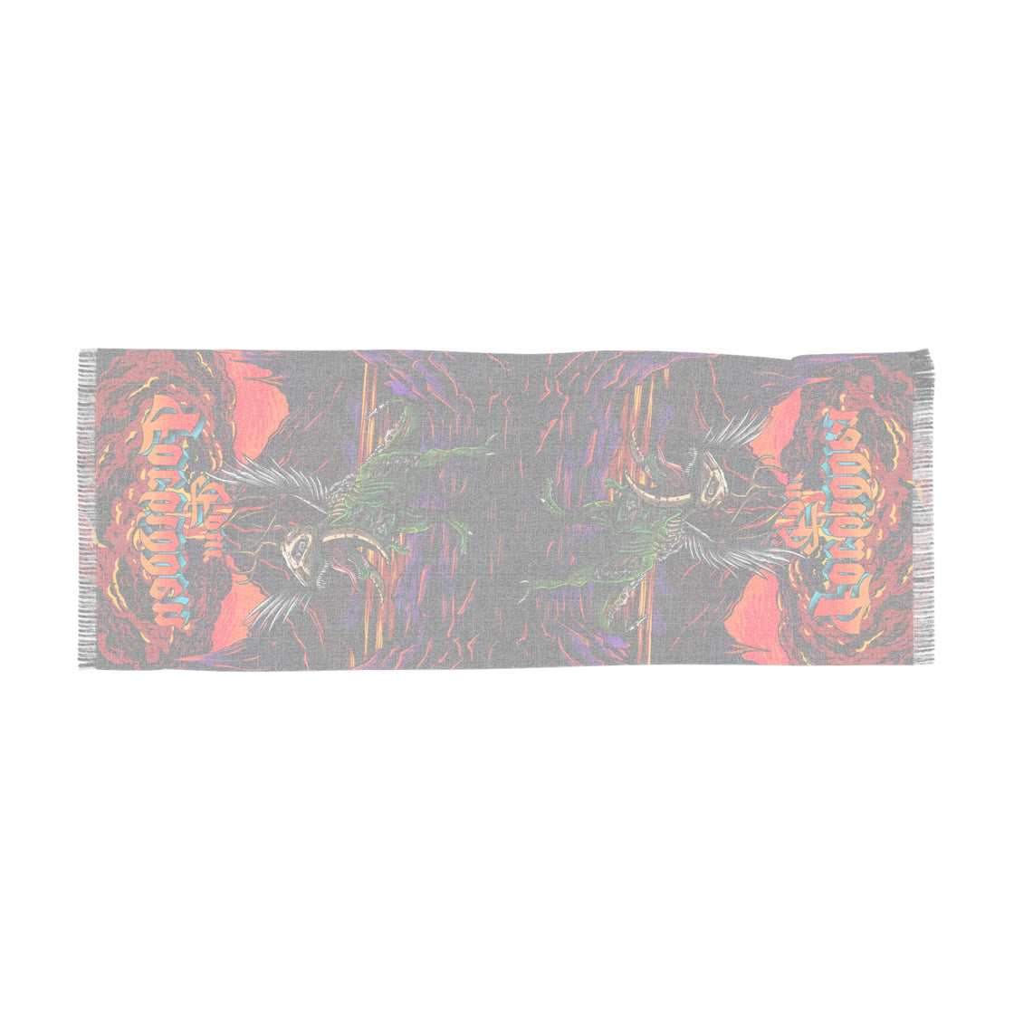 Forbidden Four Pashmina Scarf Forbidden Kingdom Merch - EDMCLOTHINGSTORE
