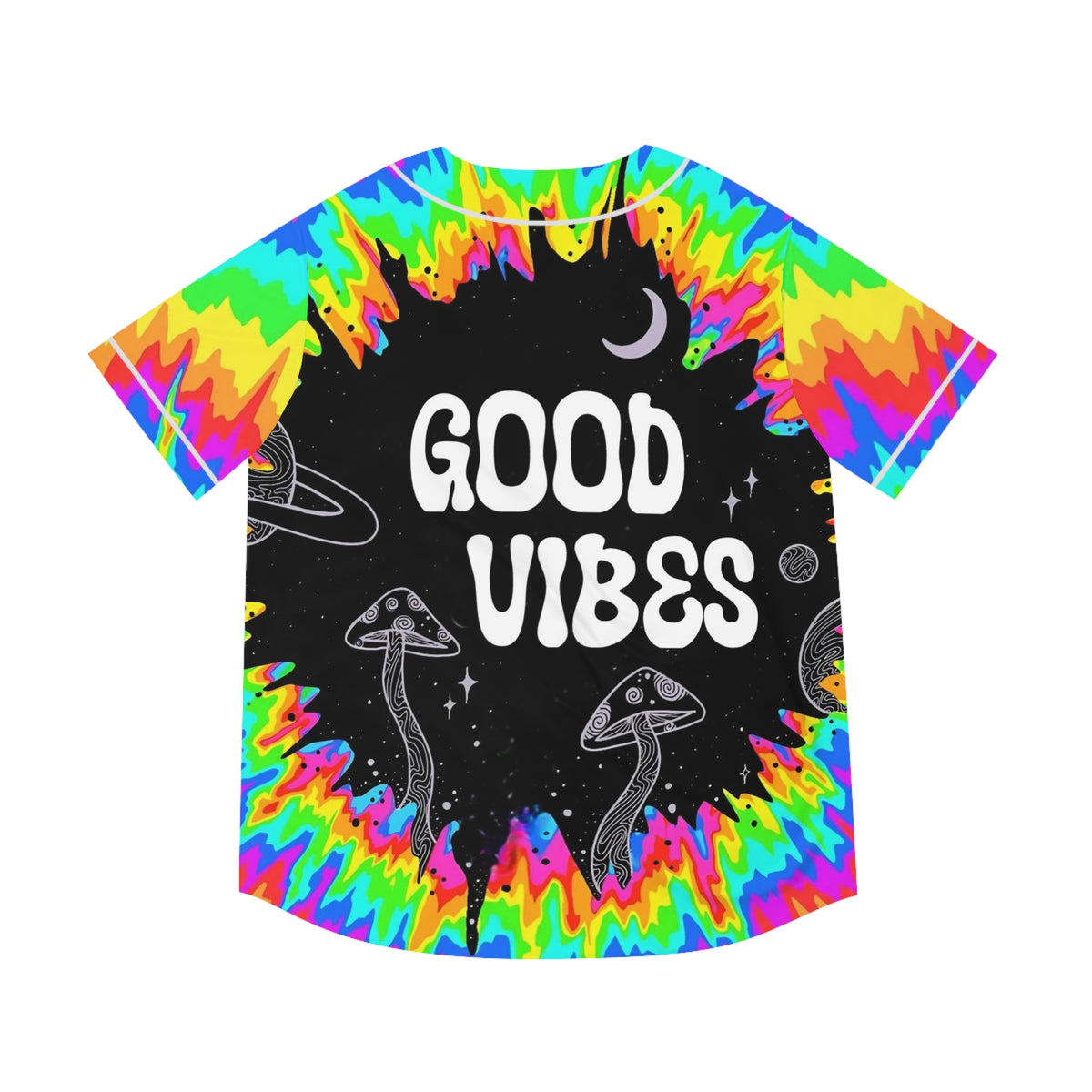 Good Vibes Colorful Jersey EDM Clothing Rave Clothing