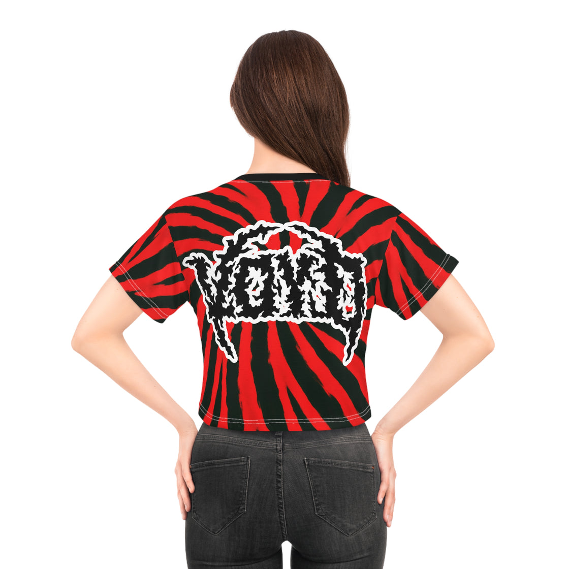Svdden Death Tye Top Crop Tee  Shirt | Alternative Fashion, Edgy Streetwear, Music Merch, Festival Outfit, Graphic Tee