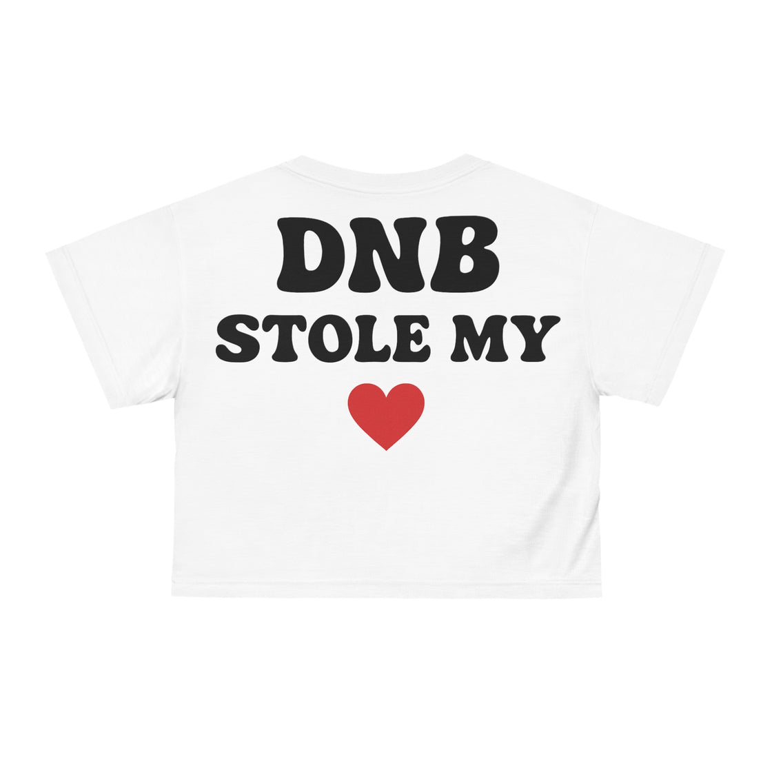 DNB Stole My Heart Crop Top Rave Crop Top Festival Crop Top