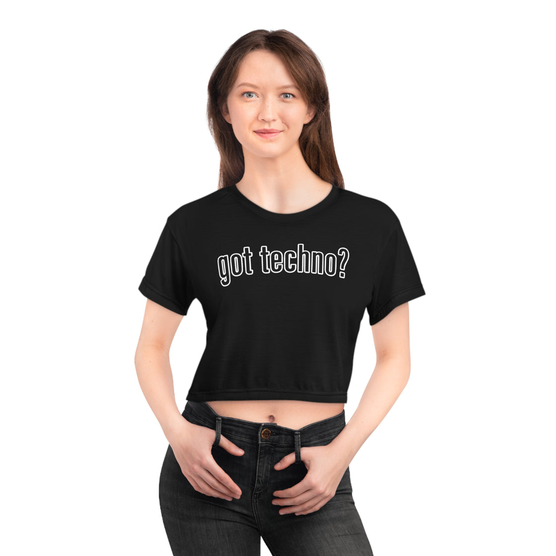 Got Techno Crop Top Rave Crop Top Festival Crop Top