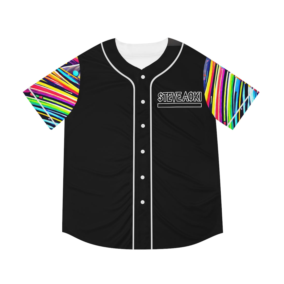 EDC 2024 Steve Aoki Rave Jersey – Bold Colors & Exclusive Buy 2 Get 1 Free - EDMCLOTHINGSTORE