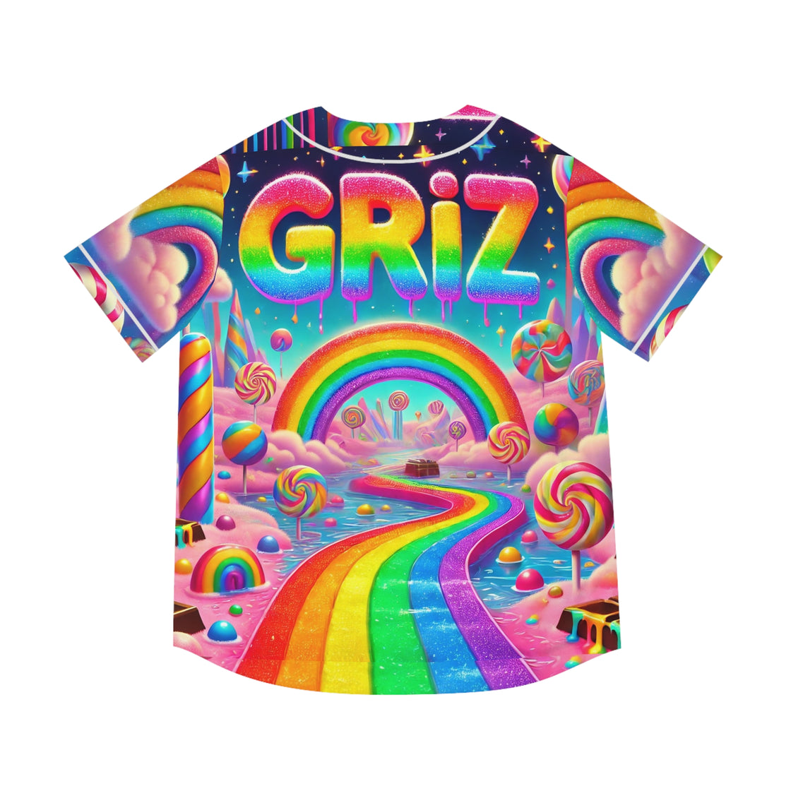 GRIZ Jersey (Candyland Theme) EDM Jersey Rave Jersey - EDMCLOTHINGSTORE