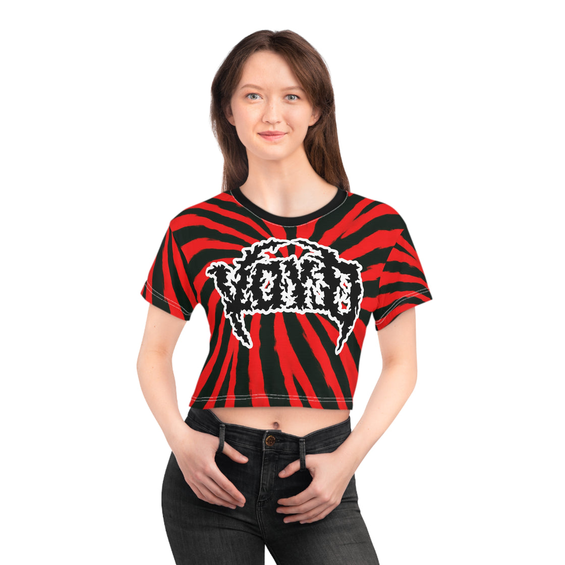 Svdden Death Tye Top Crop Tee  Shirt | Alternative Fashion, Edgy Streetwear, Music Merch, Festival Outfit, Graphic Tee