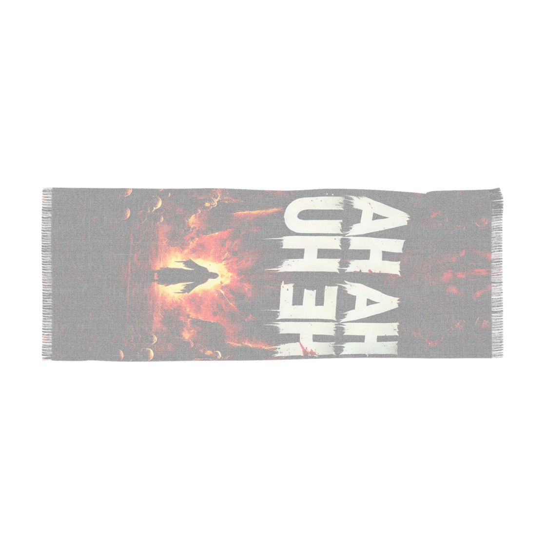 Ha Ha He Hu Riddim Pashmina Lightweight Scarf - EDMCLOTHINGSTORE
